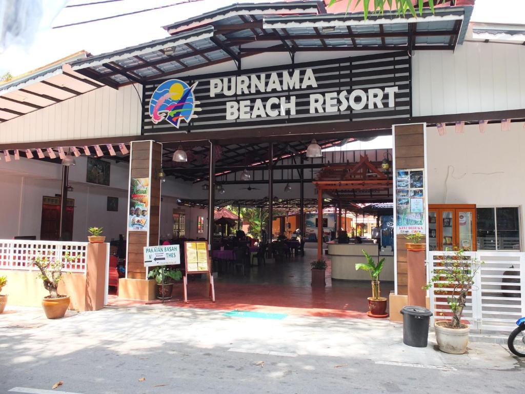 Purnama Beach Resort Kampung Teluk Nipah Kültér fotó